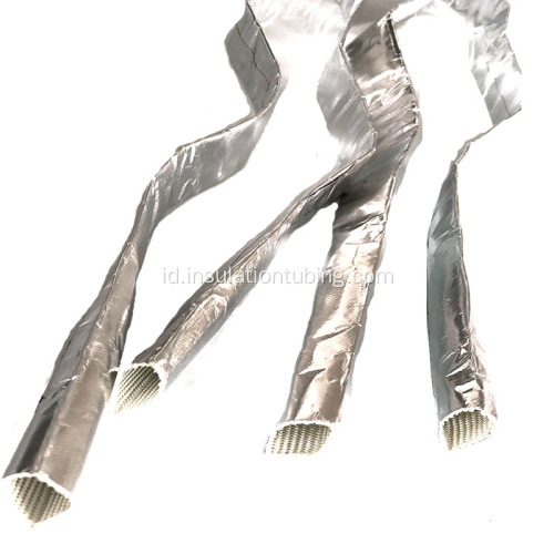Aluminium foil kaca serat tabung berliku sendiri